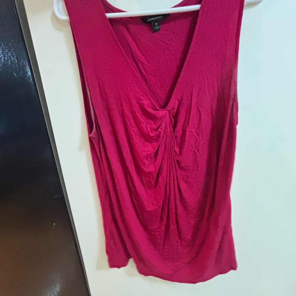 Banana Republic Fuchsia Tank Top